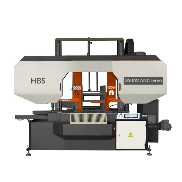 Автоматический двухколонный ленточнопильный станок HBS-350AV ANC servo