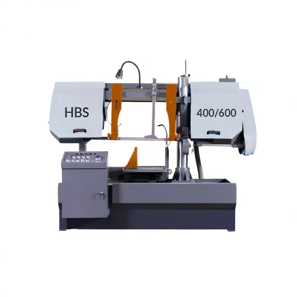 Полуавтоматический двухколонный ленточнопильный станок HBS-400/600